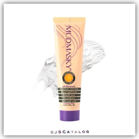 Mudmasky Vitamin-Infused Scalp Serum 60ml / 2.0 FL. OZ. - Strengthens and Thicke - Picture 6 of 7